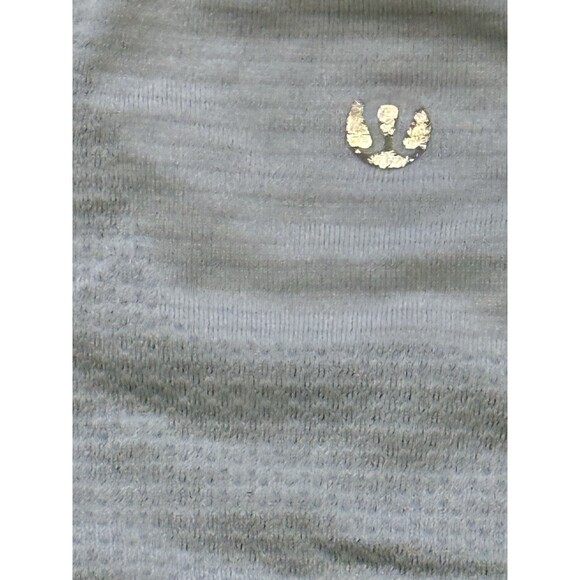 Lululemon Men Metal Vent Tech Tank Top Blue Stretch Your Head Score Without Goal - Picture 10 of 16